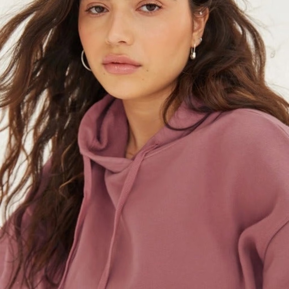 Girlfriend Collective - Classic Hoodie in Mauve